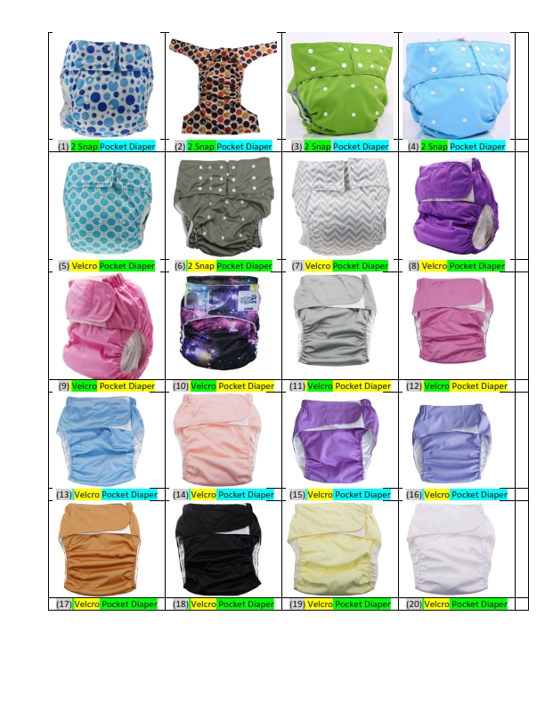 Incontinent products for boy & Girl and teenager on diapers and pull-ups